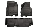 HUSKY LINERS WB FR & 2ND SEAT FLOOR LNER-FW - FORD F-250 SUPER DUTY 2011-2012