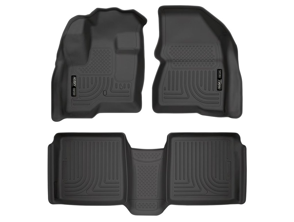 HUSKY LINERS WB FR & 2ND SEAT FLOOR LINER - FORD FLEX 2009-2019