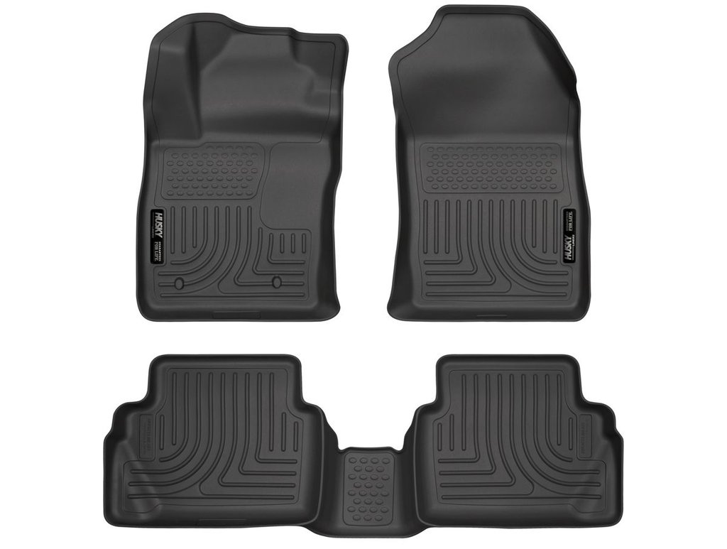HUSKY LINERS WB FR & 2ND SEAT FLOOR LINER - FORD FIESTA 2011-2019