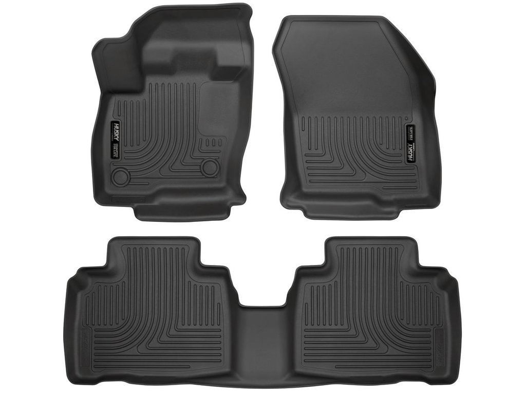 HUSKY LINERS WB FR & 2ND SEAT FLOOR LINER - FORD EDGE 2015-2024