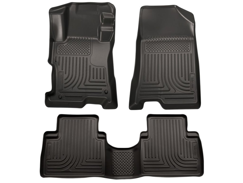 HUSKY LINERS WB FR & 2ND SEAT FLOOR LINER - KIA SORENTO 2011-2013