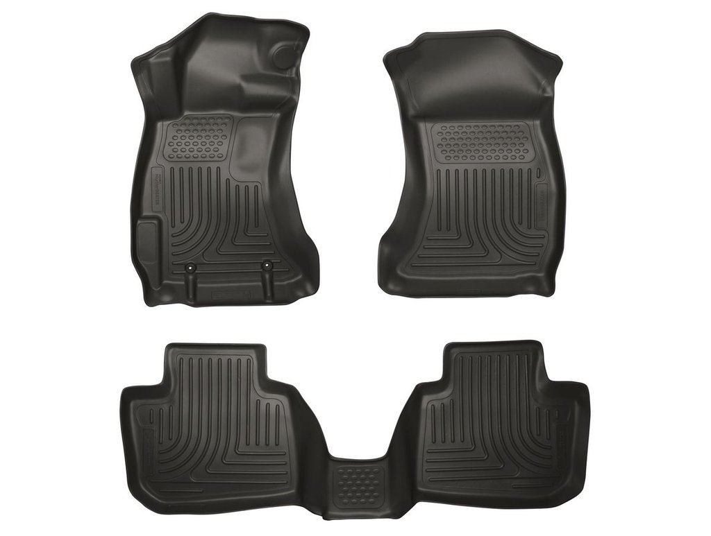 HUSKY LINERS WB FR & 2ND SEAT FLOOR LINER - SUBARU LEGACY 2010-2012