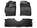 HUSKY LINERS WB FR & 2ND SEAT FLOOR LINER - TOYOTA PRIUS V 2012-2017