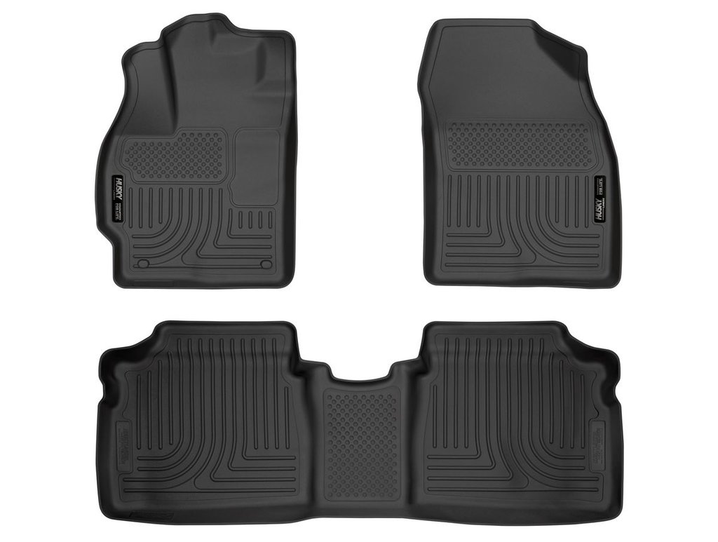 HUSKY LINERS WB FR & 2ND SEAT FLOOR LINER - TOYOTA PRIUS 2010-2014