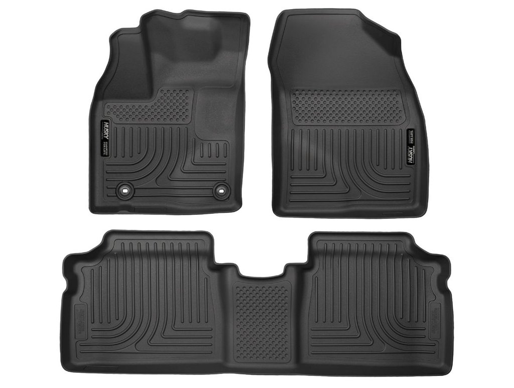 HUSKY LINERS WB FR & 2ND SEAT FLOOR LINER - TOYOTA PRIUS PLUG-IN 2012-2015