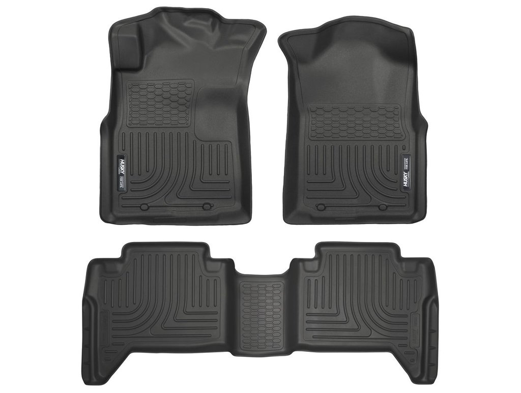 HUSKY LINERS WB FR & 2ND SEAT FLOOR LNER-FW - TOYOTA TACOMA 2005-2015