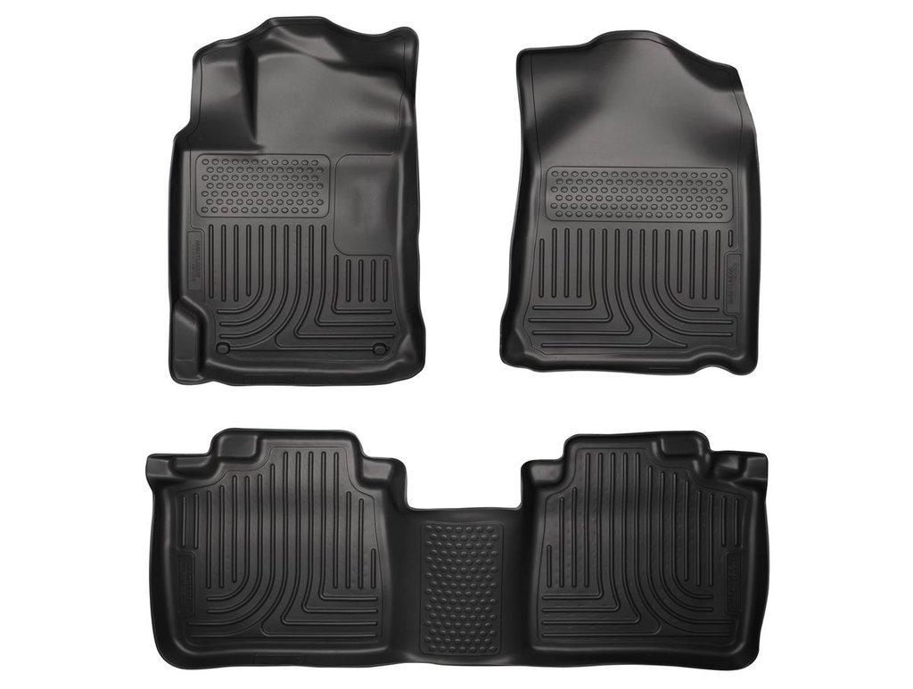 HUSKY LINERS WB FR & 2ND SEAT FLOOR LINER - LEXUS ES300H 2013-2015