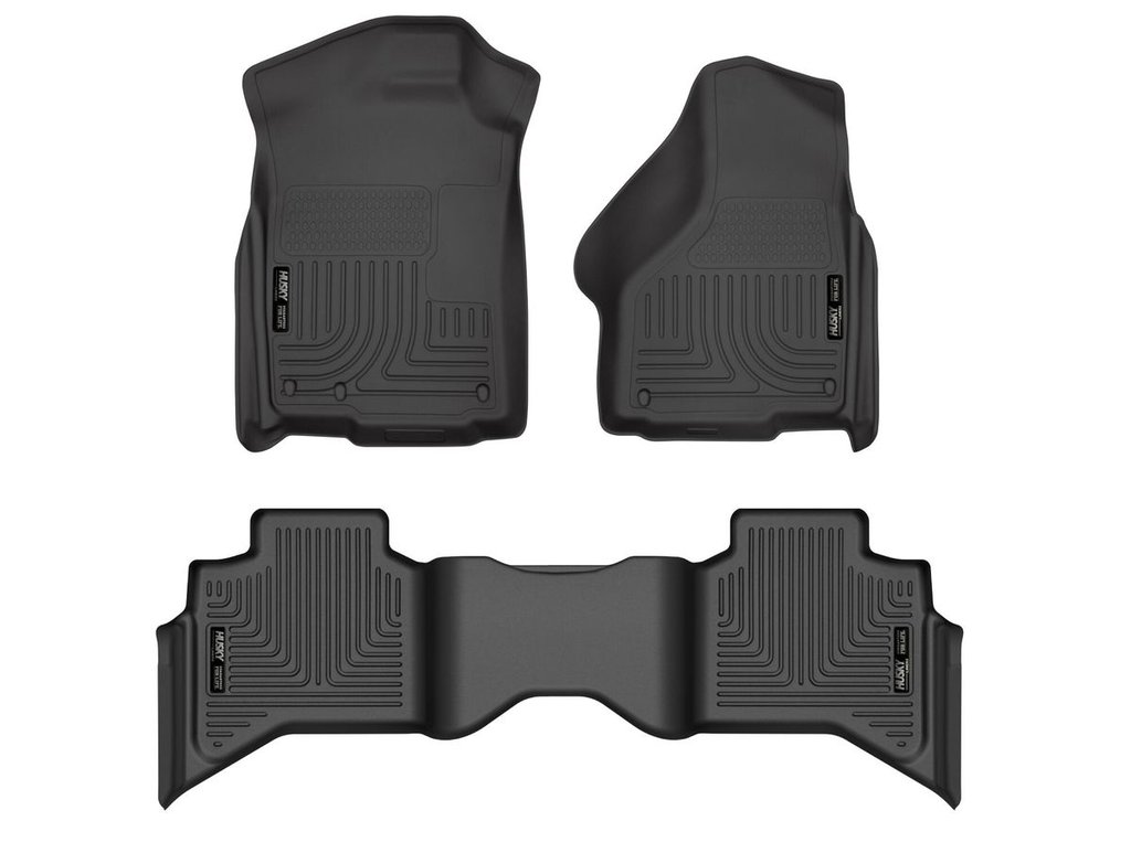 HUSKY LINERS WB FR & 2ND SEAT FLOOR LINER - RAM 1500 2011-2018