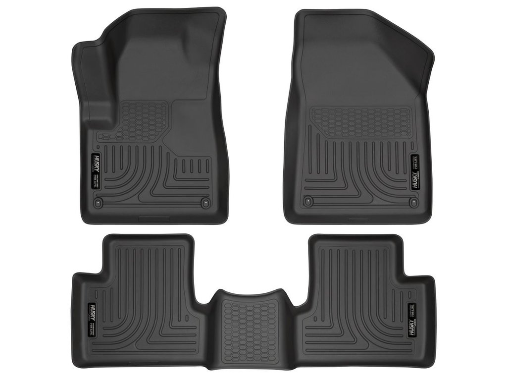 HUSKY LINERS WB FR & 2ND SEAT FLOOR LINER - JEEP CHEROKEE 2014-2015