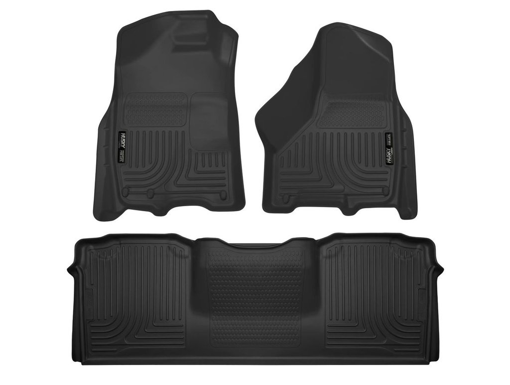 HUSKY LINERS WB FR & 2ND SEAT FLOOR LINER - RAM 2500 2011-2018
