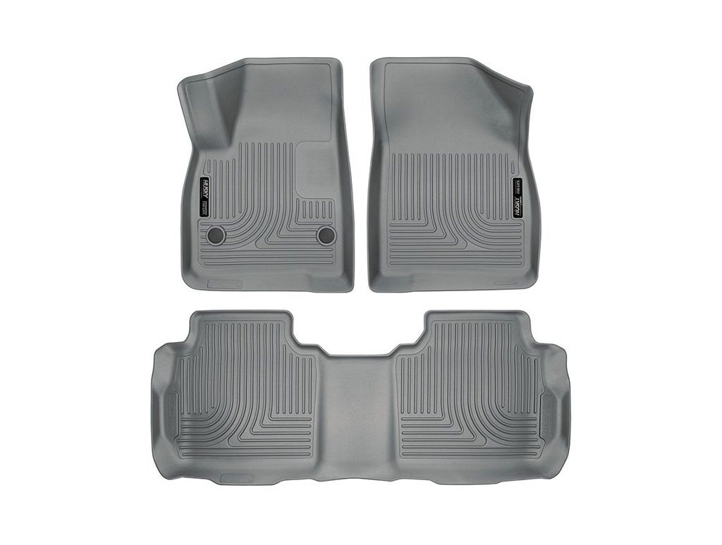 HUSKY LINERS WB FR & 2ND SEAT FLOOR LINER - GMC ACADIA 2017-2023