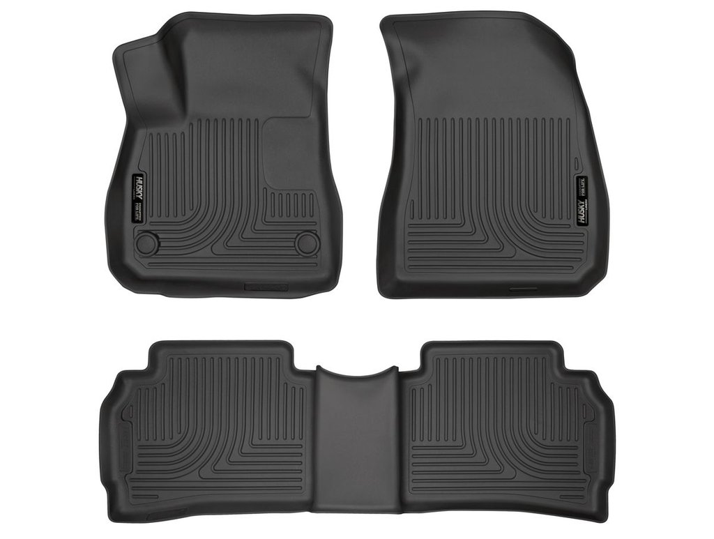 HUSKY LINERS WB FR & 2ND SEAT FLOOR LINER - CHEVROLET MALIBU 2016-2025