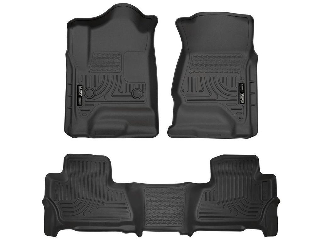 HUSKY LINERS WB FR & 2ND SEAT FLOOR LINER - CHEVROLET TAHOE 2015-2020