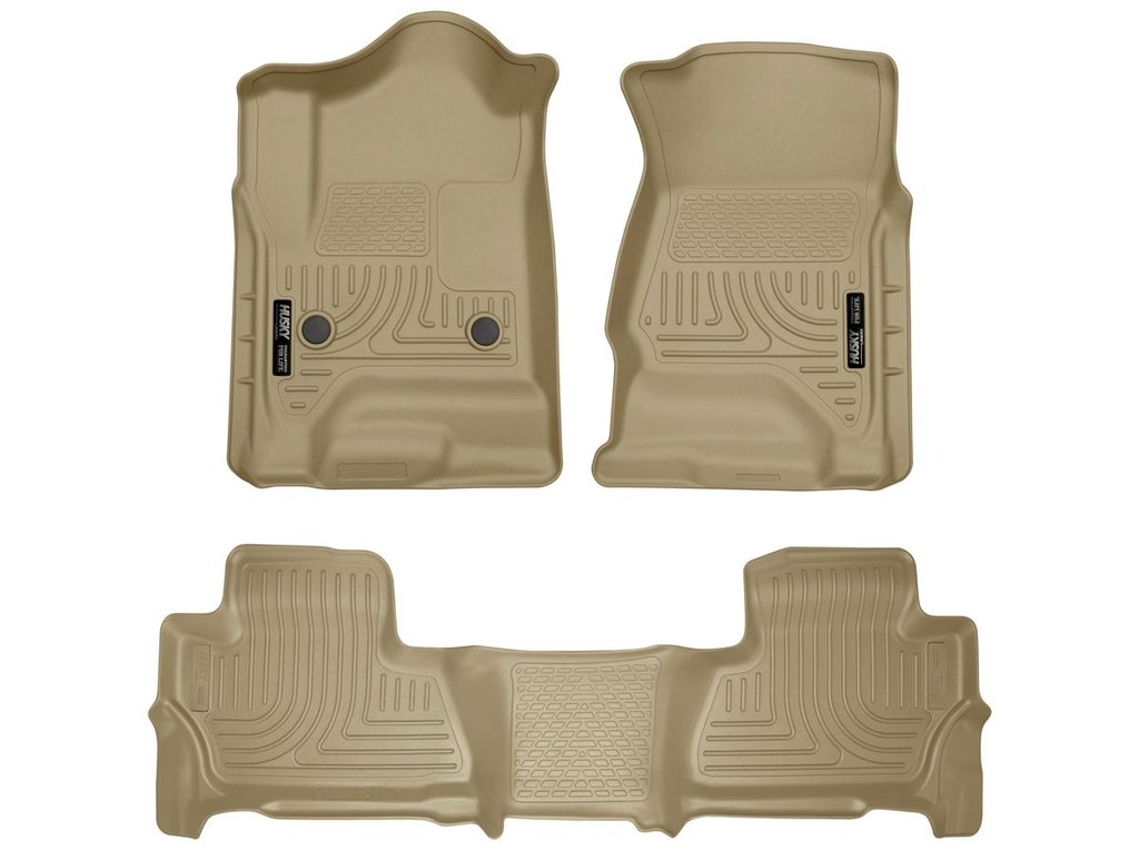 HUSKY LINERS WB FR & 2ND SEAT FLOOR LINER - CHEVROLET TAHOE 2015-2020