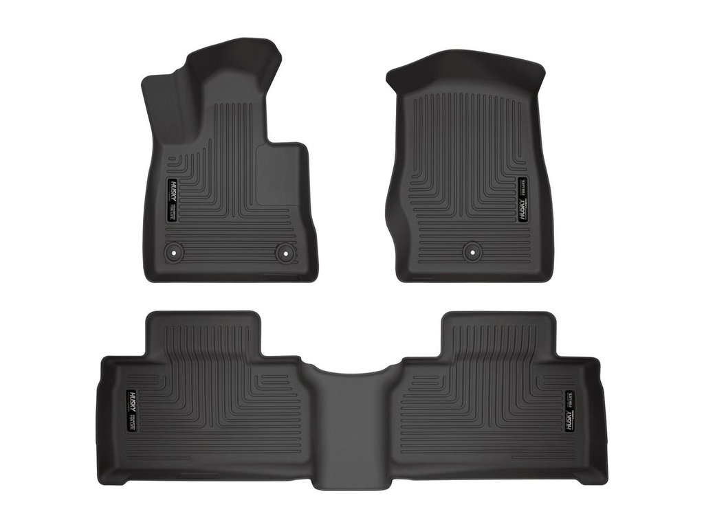 HUSKY LINERS WB FR & 2ND SEAT FLOOR LINER - FORD EXPLORER 2020-2026
