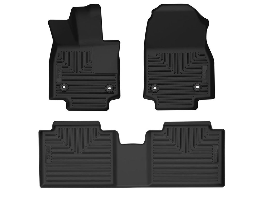 HUSKY LINERS WB FR & 2ND SEAT FLOOR LINER - LEXUS RX350 2023-2025