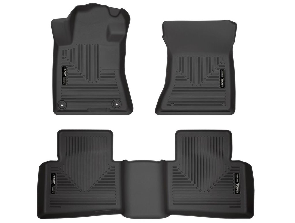 HUSKY LINERS WB FR & 2ND SEAT FLOOR LINER - NISSAN ALTIMA 2019-2025