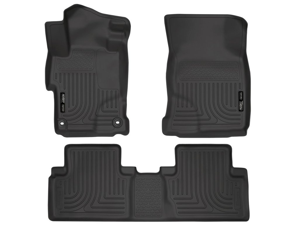 HUSKY LINERS WB FR & 2ND SEAT FLOOR LINER - HONDA CIVIC 2014-2015