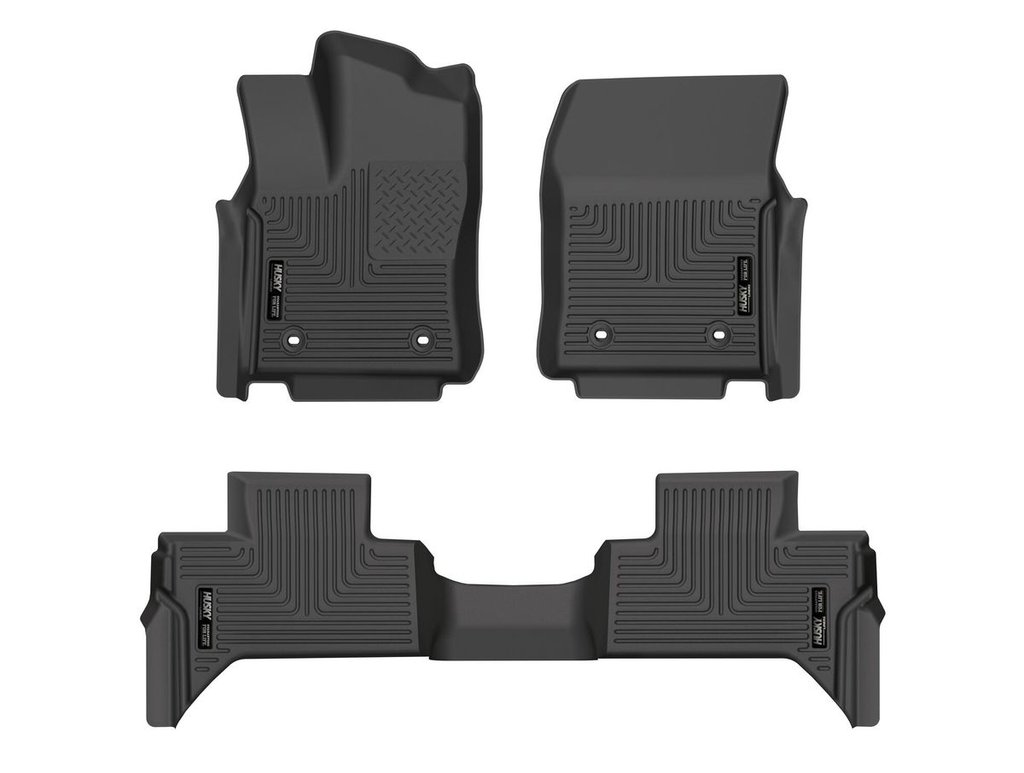 HUSKY LINERS WB FR & 2ND SEAT FLOOR LINER - TOYOTA TUNDRA 2022-2026