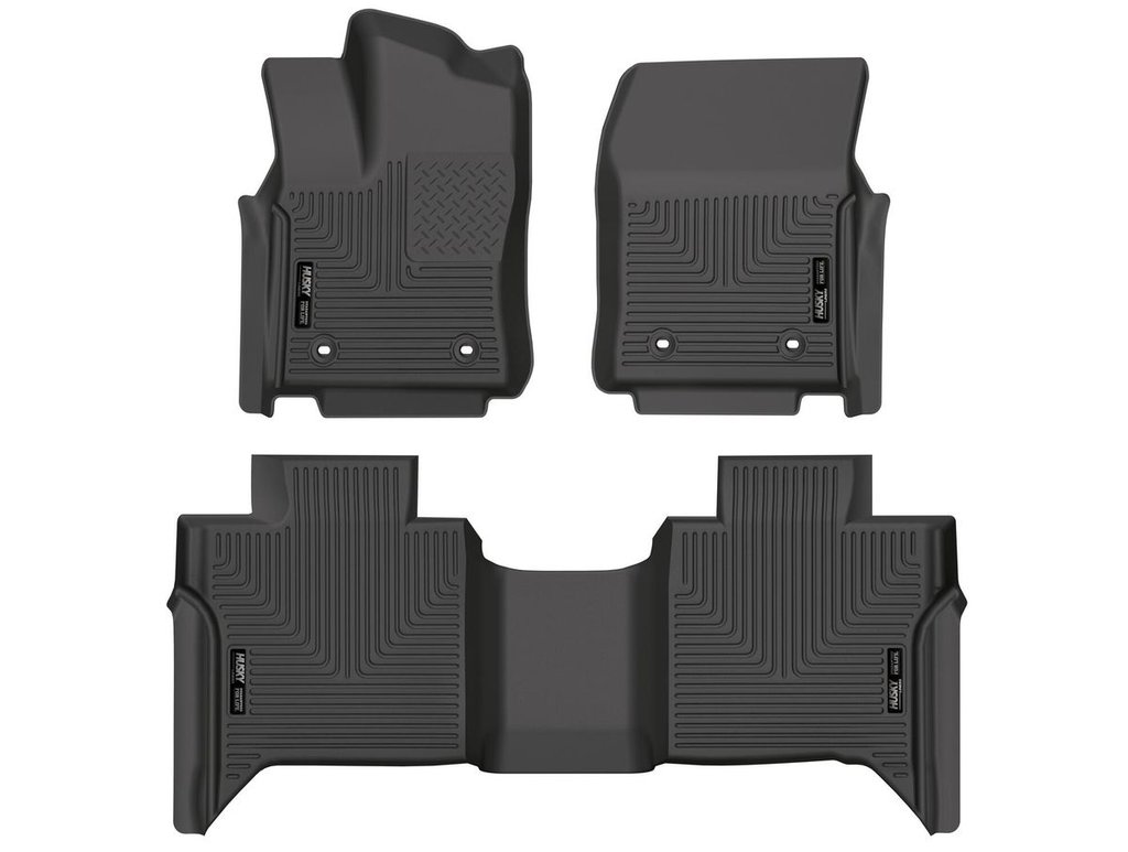 HUSKY LINERS WB FR & 2ND SEAT FLOOR LINER - TOYOTA TUNDRA 2022-2026