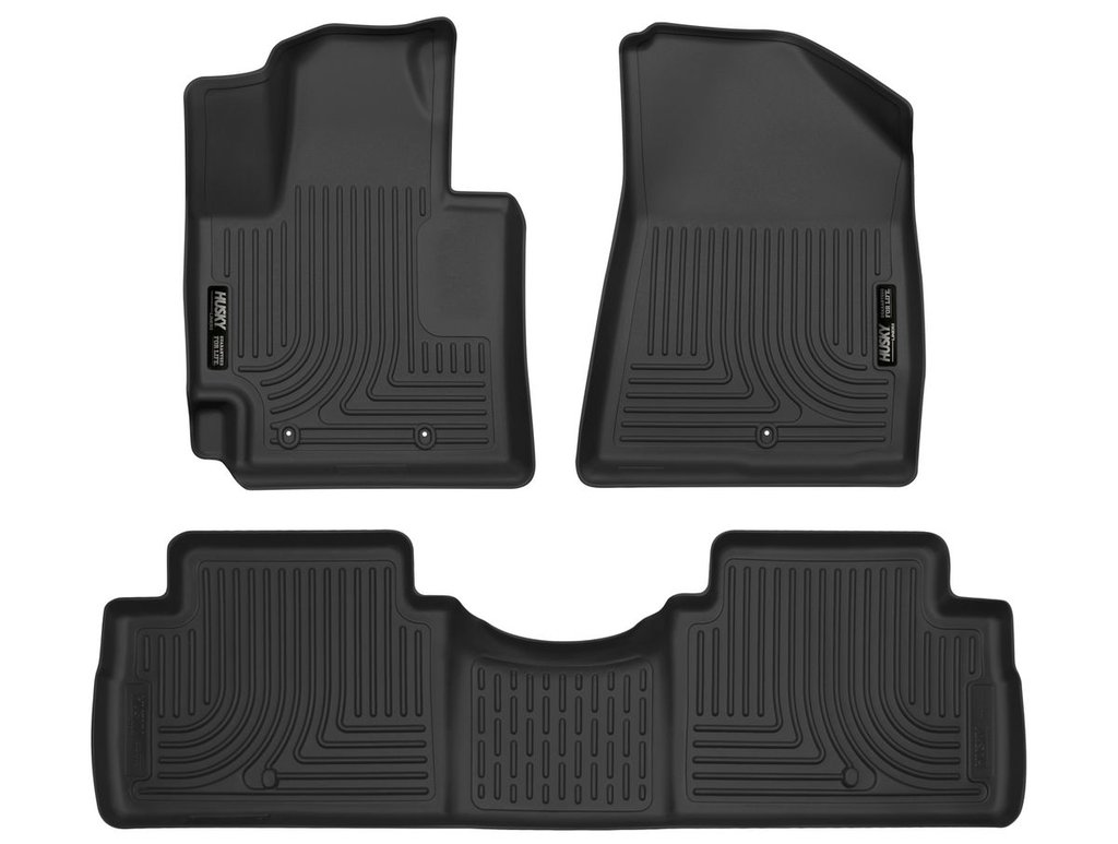 HUSKY LINERS WB FR & 2ND SEAT FLOOR LINER - KIA SOUL 2014-2019