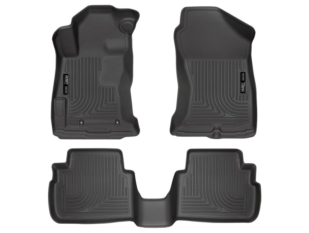 HUSKY LINERS WB FR & 2ND SEAT FLOOR LINER - SUBARU CROSSTREK 2018-2023