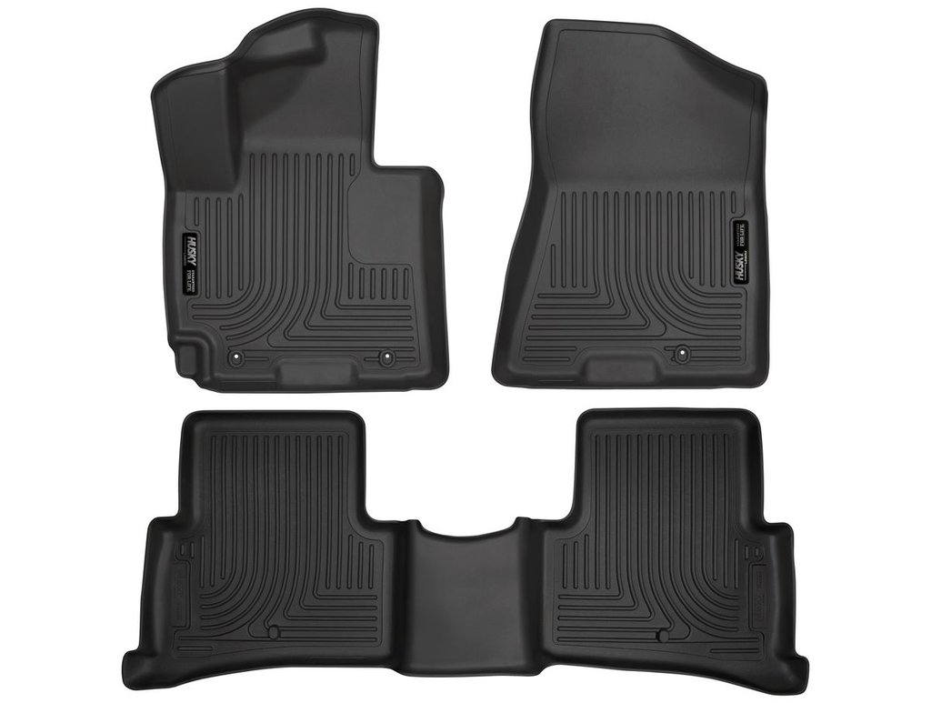 HUSKY LINERS WB FR & 2ND SEAT FLOOR LINER - HYUNDAI TUCSON 2016-2018
