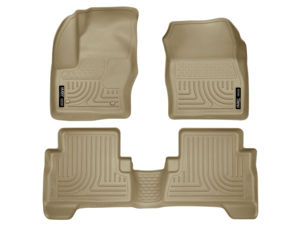 HUSKY LINERS WB FR & 2ND SEAT FLOOR LINER - FORD C-MAX 2013-2018
