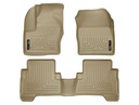 HUSKY LINERS WB FR & 2ND SEAT FLOOR LINER - FORD C-MAX 2013-2018