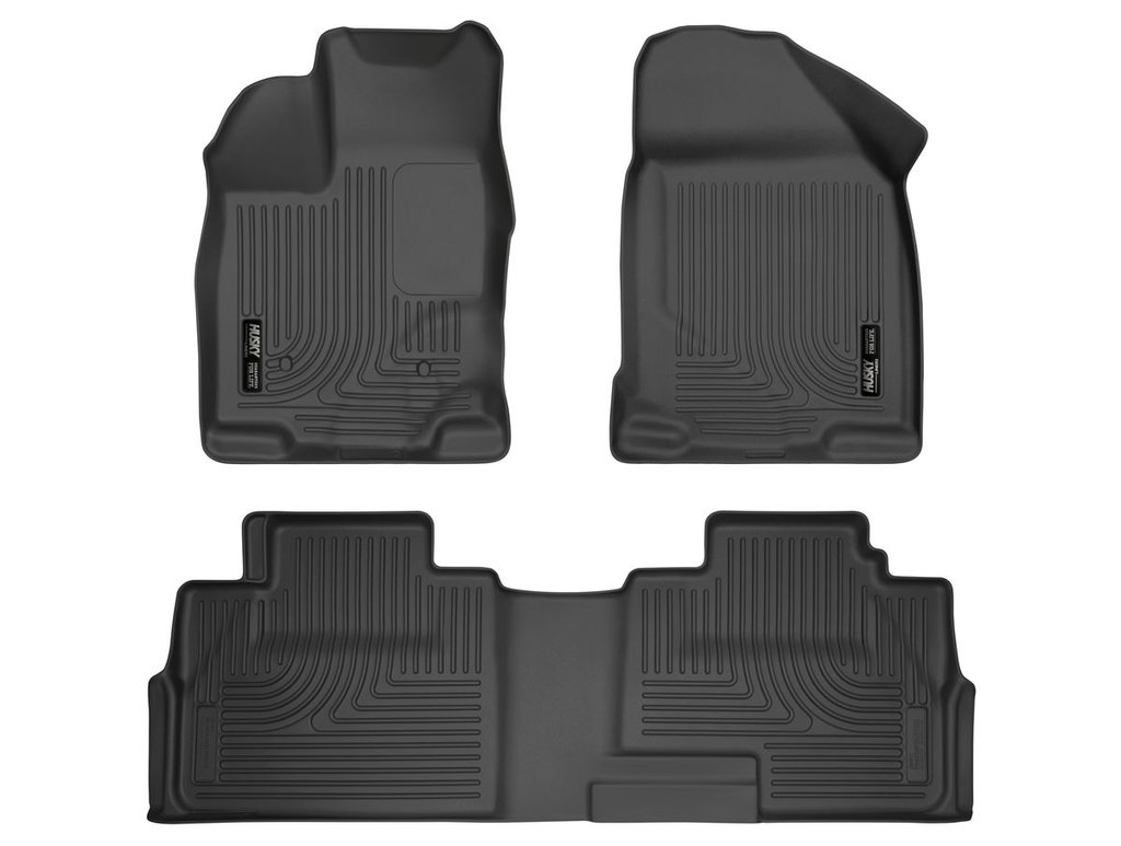 HUSKY LINERS WB FR & 2ND SEAT FLOOR LINER - FORD EDGE 2007-2014