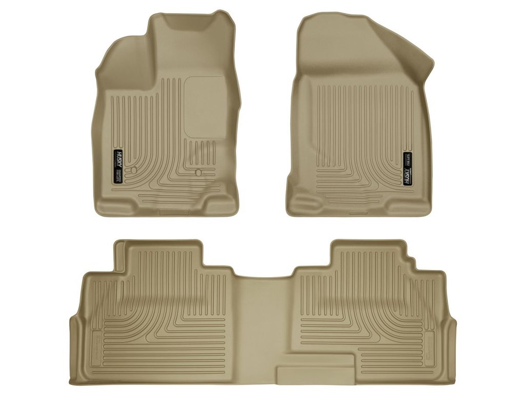HUSKY LINERS WB FR & 2ND SEAT FLOOR LINER - FORD EDGE 2007-2014