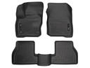HUSKY LINERS WB FR & 2ND SEAT FLOOR LINER - FORD FOCUS 2016-2018