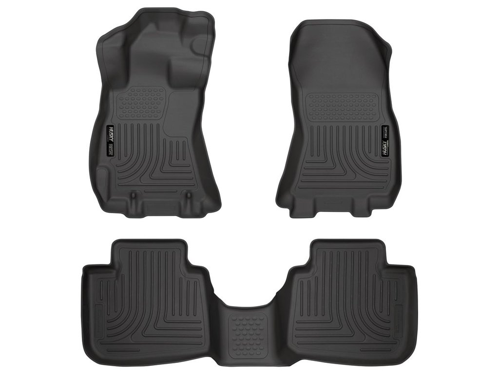 HUSKY LINERS WB FR & 2ND SEAT FLOOR LINER - SUBARU LEGACY 2013-2014