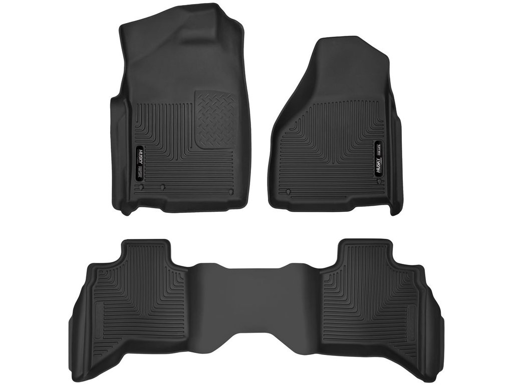 HUSKY LINERS X-ACT FR & 2ND SEAT FLOOR LNER - RAM 1500 2011-2018