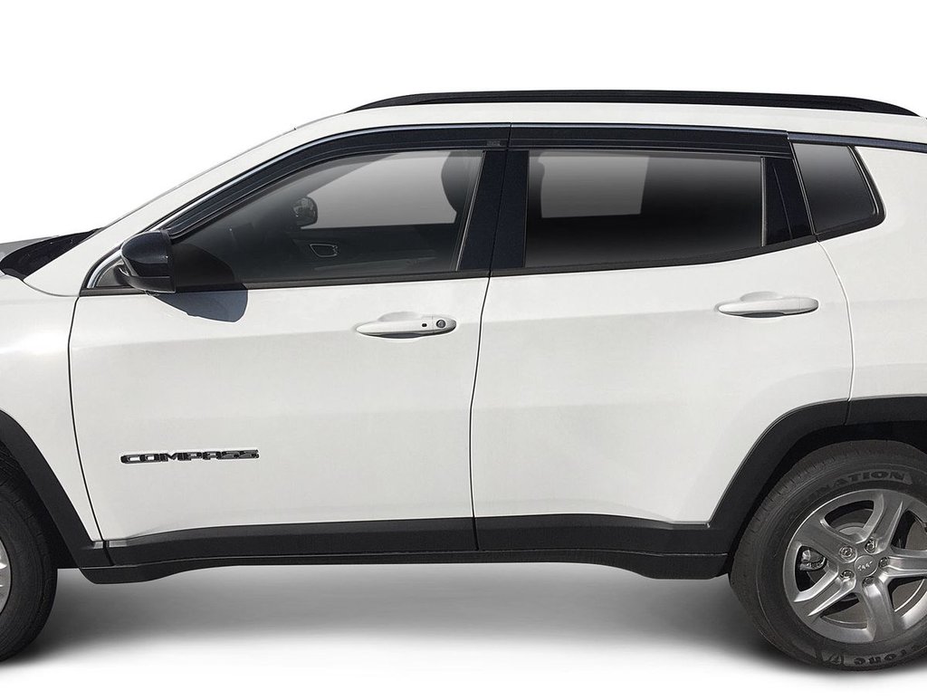 HUSKY LINERS VENTVISOR LOW PRO 4PC CHRM TRM - JEEP COMPASS 2017-2023