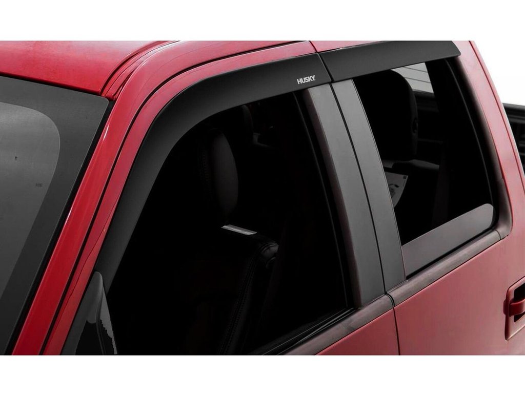 HUSKY LINERS VENTVISOR LOW PRO 4PC SMOKE - TOYOTA TUNDRA 2007-2021