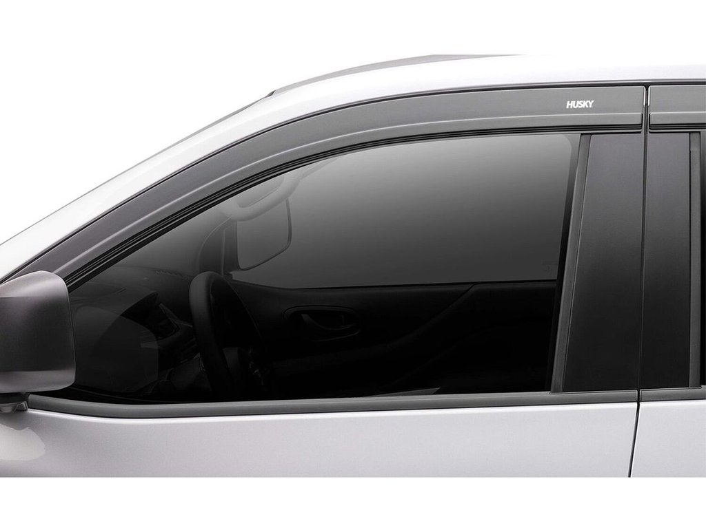 HUSKY LINERS VENTVISOR LOW PRO 4PC SMOKE - NISSAN FRONTIER 2022-2026