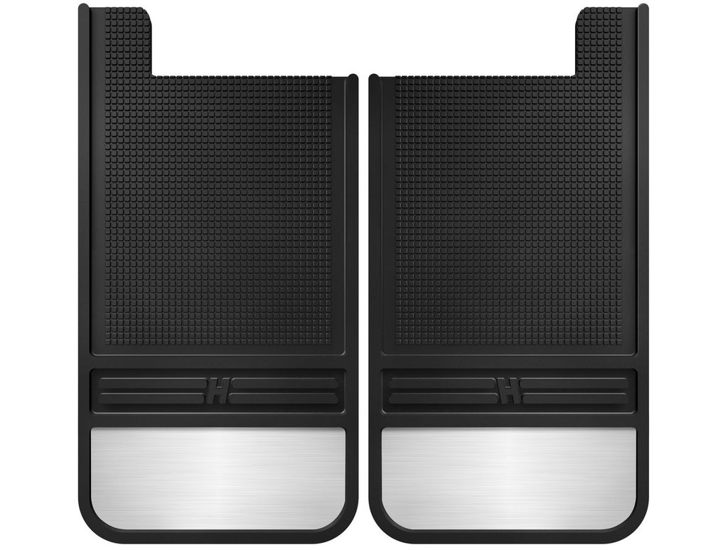 HUSKY LINERS MD RR MUD FLAPS-12IN W/ WGHT - RAM 1500 2011-2019