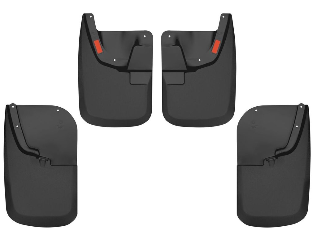 HUSKY LINERS FRONT & REAR MUD GUARDS - FORD F-250 SUPER DUTY 2011-2016