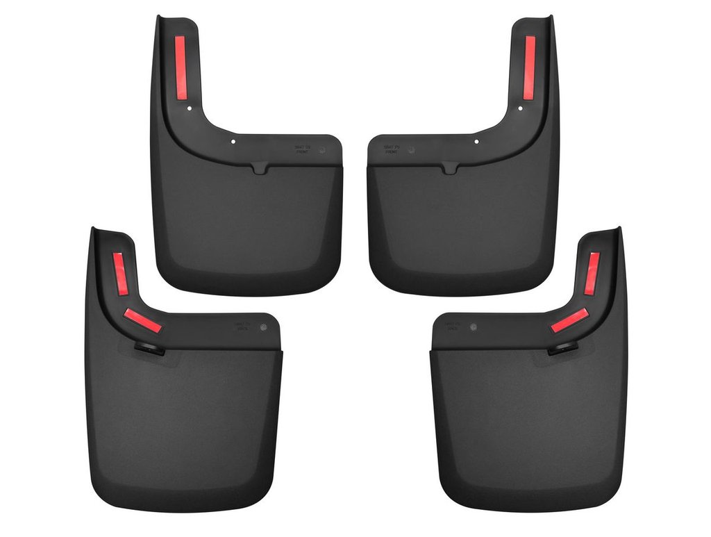 HUSKY LINERS FRONT & REAR MUD GUARDS - FORD F-250 SUPER DUTY 2017-2022