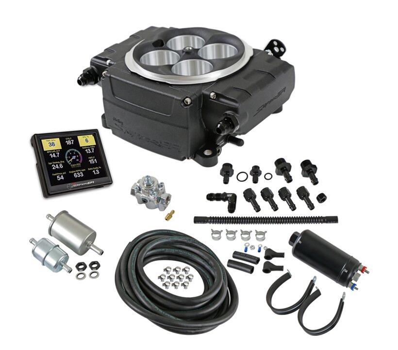 Holley Sniper 2 EFI 650 HP Inline Pump Fuel Injection Systems Complete Kit 550-511-3XK 