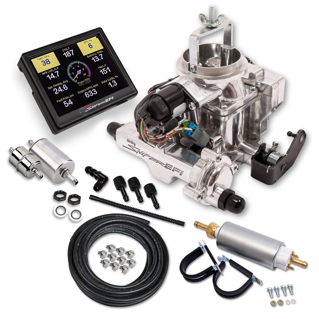 Holley 550-858K: 550-858K Sniper EFI BBD Self-Tuning Master Kit