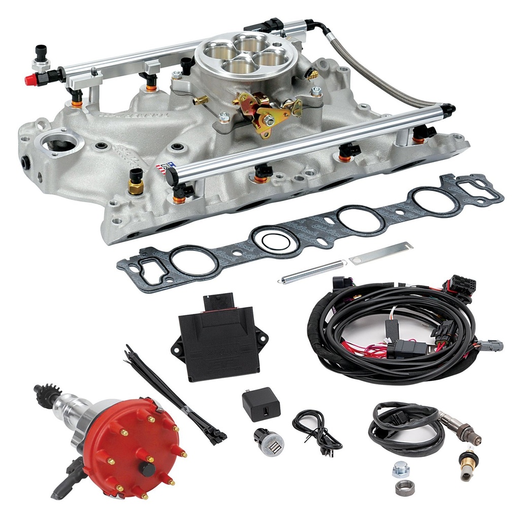 Edelbrock 35680: 35680 PRO-FLO 4 EFI Fuel Injection Kit for Ford Big Block 429-460