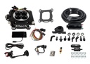 FITech Fuel Injection 31002: 31002 Go EFI 4 600HP EFI System with Inline Fuel Delivery Master Kit Matte Black