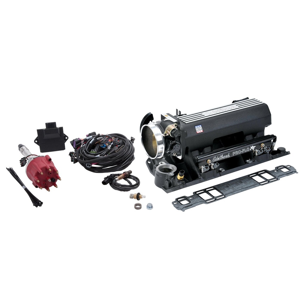 Edelbrock 35793: 35793 Pro-Flo 4 EFI XT-Style Kit for 1986 & Earlier Chevy Small-Block