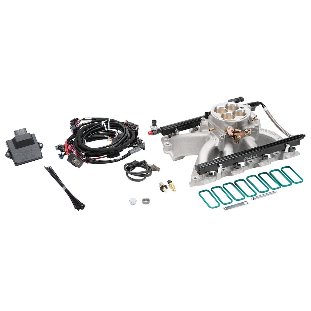 Edelbrock 35710: Pro-Flo 4 EFI System GM LS Gen III & Gen IV Cathedral Port Heads