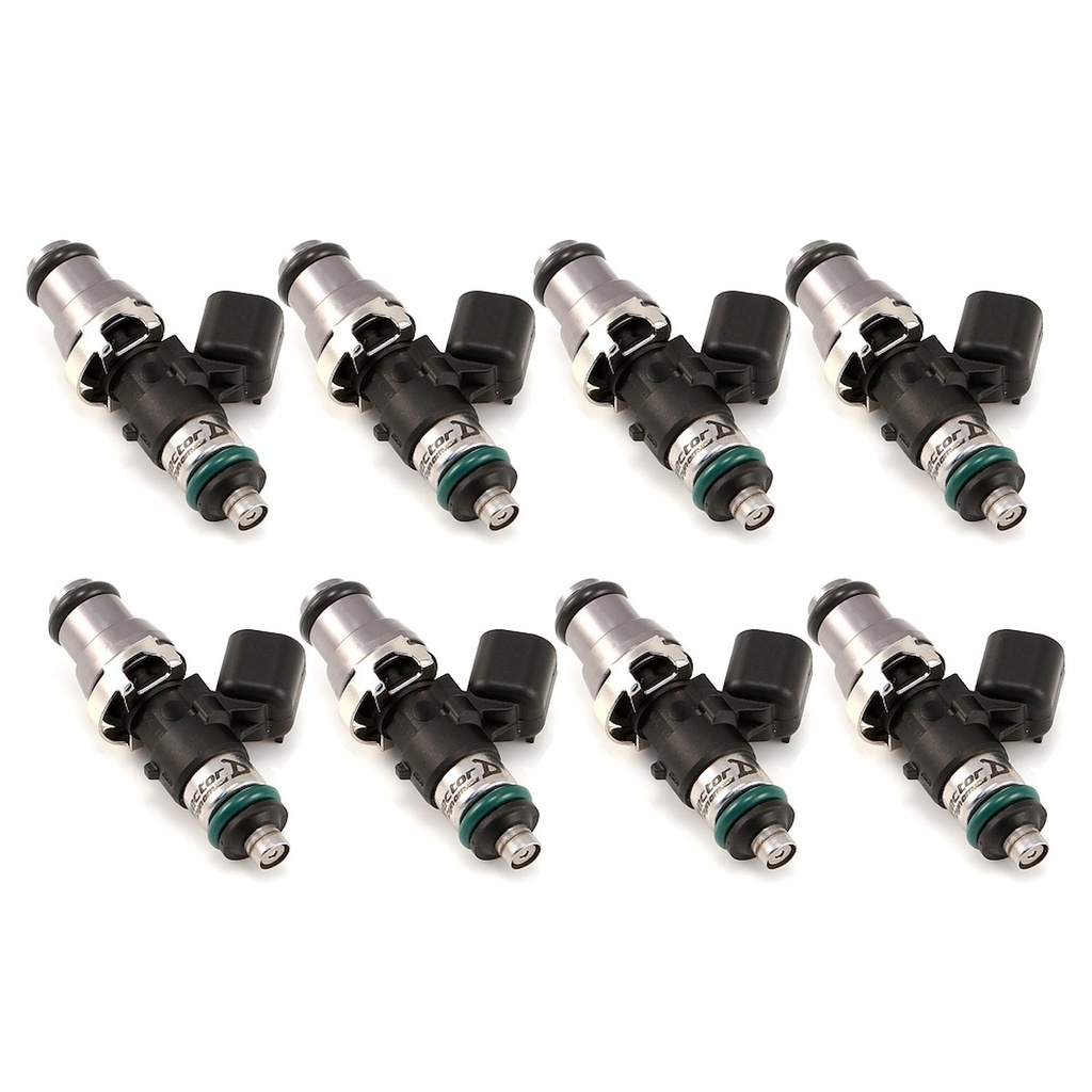 Injector Dynamics 10504814148: 1050.48.14.14.8 1050cc Fuel Injector Set, 14 mm (Grey) Adaptor Top