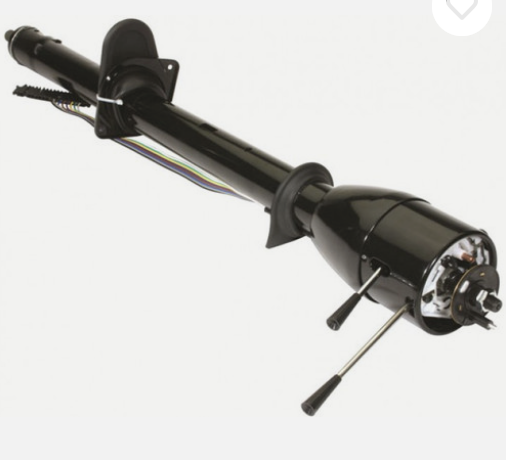 67-72 Chevy/GMC Pickup Truck Black OE Style Floor Shift Tilt Steering Column Kit