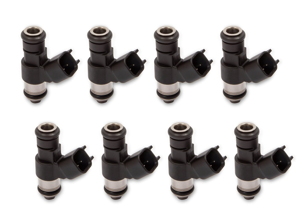 Holley 522-768XFM: 522-768XFM Terminator X High-Impedance Flow-Matched Fuel Injectors [76 lbs./Hr]