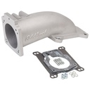 Edelbrock 3847: Ultra Low Profile Intake Elbow for 90mm Throttle Body to 4150 Square-bore Flange
